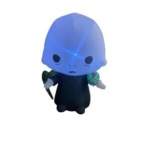 Gemmy Halloween Airblown Inflatable Harry Potter Lord Voldemort 4.5 Feet Tall